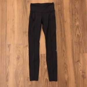 Lululemon Fast and Free Tight 28” *brushed nulux